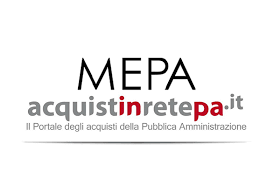 Il logo di MEPA, acquistintetepa.it, portale degli acquisti della PA.